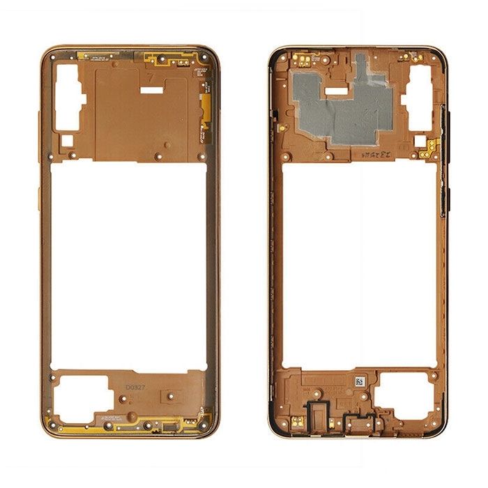 Middle Frame for Samsung Galaxy A70 2019 A705F - Color: Gold
