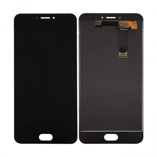 Οθόνη LCD με Μηχανισμό Αφής για Meizu MX6 - Χρώμα: Μαύρο Οθόνη LCD με Μηχανισμό Αφής για Meizu MX6 - Χρώμα: Μαύρο