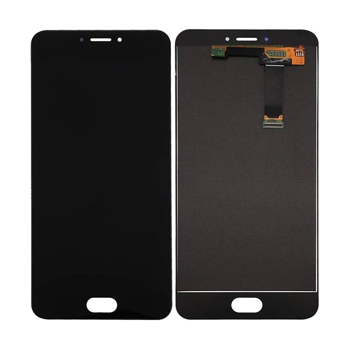 LCD Complete for Meizu MX6 - Color: Black