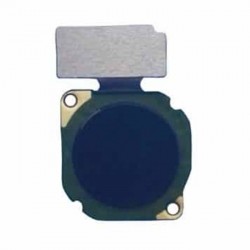 Καλωδιοταινία Κεντρικού Κουμπιού με Δαχτυλικό Αποτύπωμα / Home Button Fingerprint Flex για Huawei Mate 20 Lite - Χρώμα: Μπλε