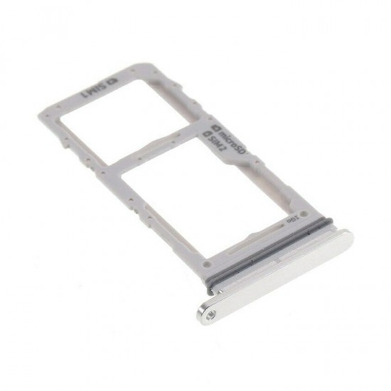 Υποδοχή Κάρτας Dual SIM και SD (SIM Tray) για Samsung Galaxy Note 10 Plus N975F - Χρώμα: Λευκό Υποδοχή Κάρτας Dual SIM και SD (SIM Tray) για Samsung Galaxy Note 10 Plus N975F - Χρώμα: Λευκό