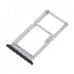 Υποδοχή κάρτας Dual SIM και SD Tray για Xiaomi Redmi Note 6 Pro - Χρώμα: Μαύρο