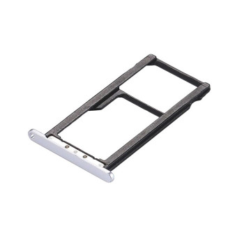 Single SIM and SD Tray for Xiaomi Redmi Note 8 Pro - Color: White