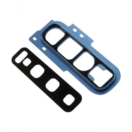 Τζαμάκι κάμερας (Camera Lens) με Πλαίσιο για Samsung Galaxy S10 G973 - Χρώμα: Μπλε Τζαμάκι κάμερας (Camera Lens) με Πλαίσιο για Samsung Galaxy S10 G973 - Χρώμα: Μπλε