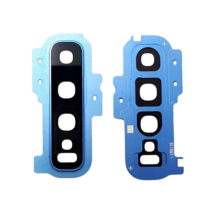 Camera Lens with Frame for Samsung Galaxy S10 Plus G975 - Color: Blue