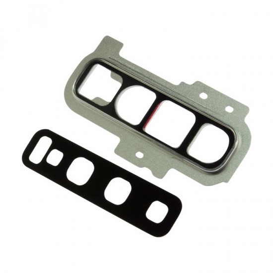 Τζαμάκι κάμερας (Camera Lens) με Πλαίσιο για Samsung Galaxy S10 Plus G975 - Χρώμα: Λευκό Τζαμάκι κάμερας (Camera Lens) με Πλαίσιο για Samsung Galaxy S10 Plus G975 - Χρώμα: Λευκό