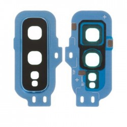 Τζαμάκι κάμερας (Camera Lens) με Πλαίσιο για Samsung Galaxy S10e G970 - Χρώμα: Μπλε