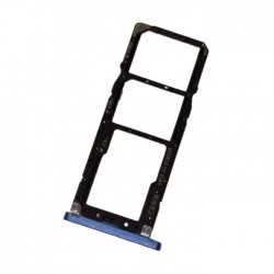 Υποδοχή κάρτας Dual SIM και SD Tray για Xiaomi Redmi S2 - Χρώμα: Μπλε