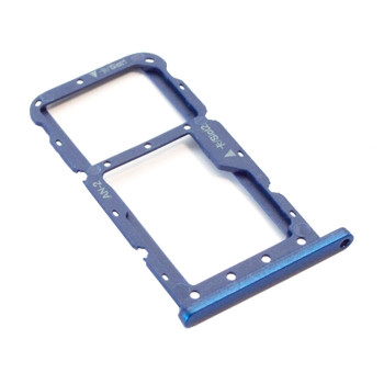 SIM Tray Dual SIM With SD for Huawei P20 Lite - Color:Blue
