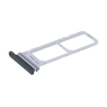 SIM Tray Dual SIM and SD for Samsung Galaxy Note 10 N970F - Color: Black