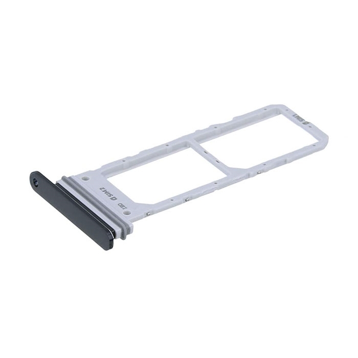 SIM Tray Dual SIM and SD for Samsung Galaxy Note 10 N970F - Color: Black