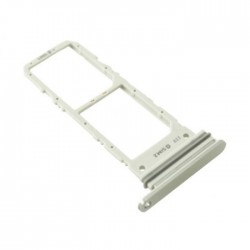 Υποδοχή Κάρτας Dual SIM και SD (SIM Tray) για Samsung Galaxy Note 10 N970F - Χρώμα: Λευκό