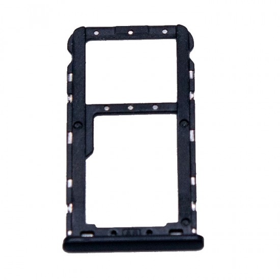 Υποδοχή κάρτας Dual SIM και SD Tray για Meizu M6T - Χρώμα: Μαύρο Υποδοχή κάρτας Dual SIM και SD Tray για Meizu M6T - Χρώμα: Μαύρο