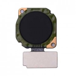Καλωδιοταινία Κεντρικού Κουμπιού με Δαχτυλικό Αποτύπωμα / Home Button Fingerprint Flex για Huawei Honor 10 Lite - Χρώμα: Μαύρο