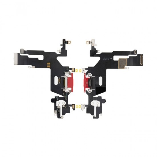 Καλωδιοταινία Φόρτισης / Dock Charging Flex για iPhone 11 - Χρώμα: Κόκκινο