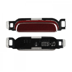 Κεντρικό κουμπί (Home Button) για Samsung Galaxy S3 i9300 -Χρώμα: Κόκκινο