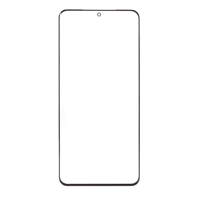 Lens Glass for Samsung Samsung Galaxy S20 Plus G985F  - Color: Black