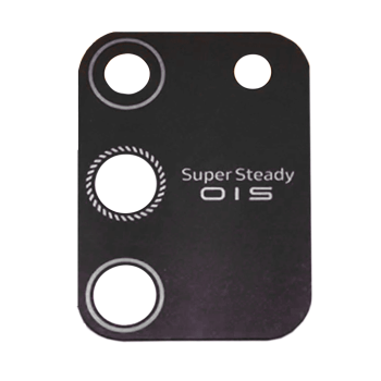 Camera Lens with Frame for Samsung Galaxy S10 Lite G770F - Color: Black