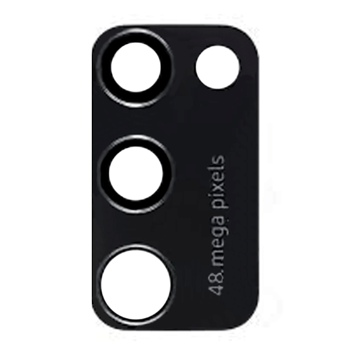 Camera Lens for Samsung Galaxy A41 A405  - Color: Black
