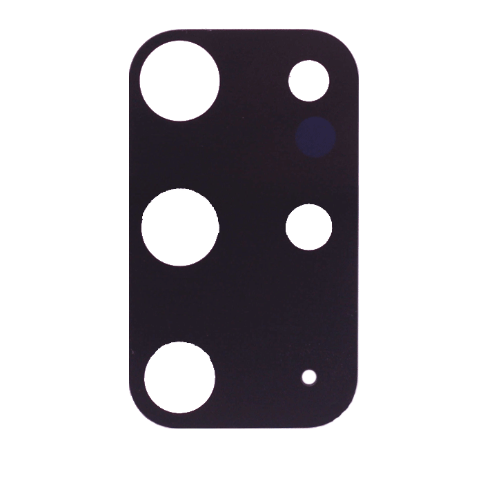 Camera Lens with Frame for Samsung Galaxy S20 Plus G985 - Color: Black