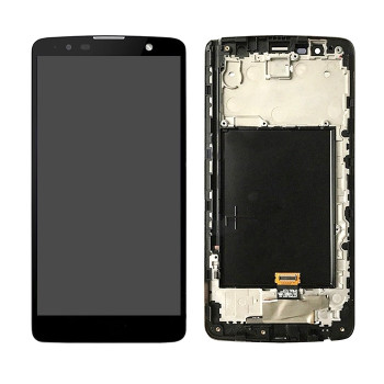 LCD Complete With Frame for LG K535/K550 Stylus 2 Plus - Color: Black