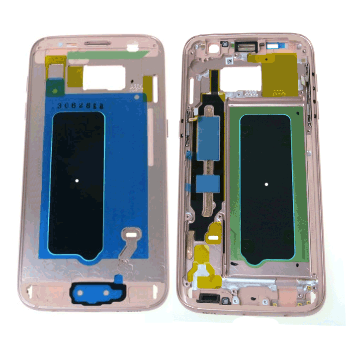 Middle Frame for Samsung Galaxy S7 G930F -Color: Pink