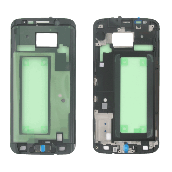 Front Frame LCD for Samsung Galaxy S6 Edge G925F - Color: Black