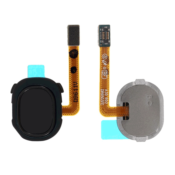 Fingerprint Flex for Samsung Galaxy A30 A305 - Color: Black