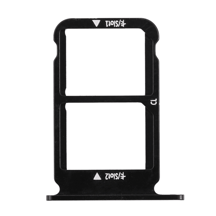 SIM Tray Dual SIM and SD for Huawei Honor 10 - Color: Black
