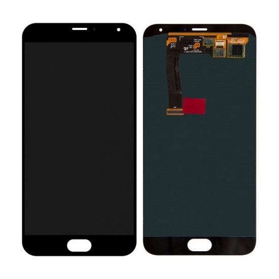 Οθόνη LCD με Μηχανισμό Αφής για Meizu MX5 - Χρώμα: Μαύρο Οθόνη LCD με Μηχανισμό Αφής για Meizu MX5 - Χρώμα: Μαύρο