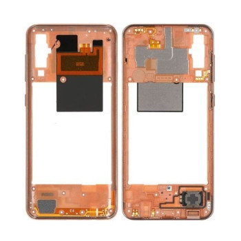 Original Middle Frame for Samsung Galaxy Α50 A505F GH97-23209D - Χρώμα: Κοραλί