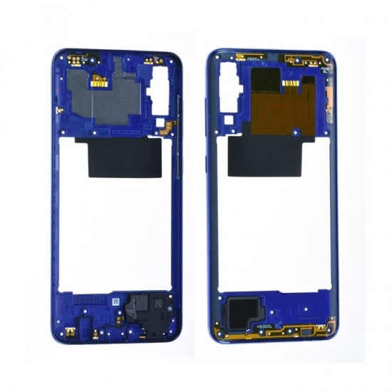 Γνήσιο Μεσαίο Πλαίσιο Middle Frame για Samsung Galaxy Α70 A705F GH97-23258C - Χρώμα: Μπλε Γνήσιο Μεσαίο Πλαίσιο Middle Frame για Samsung Galaxy Α70 A705F GH97-23258C - Χρώμα: Μπλε