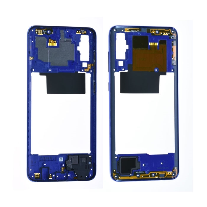 Original Middle Frame for Samsung Galaxy Α70 A705F GH97-23258C - Colour: Blue