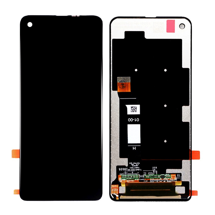 LCD Complete for Motorola One Action XT2013-2 /  XT2013-4 - Color: Black