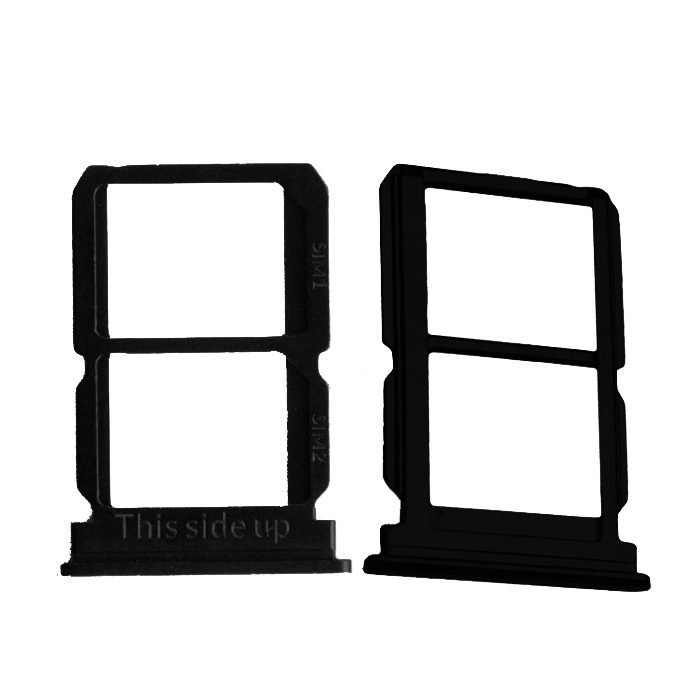 Dual Sim tray for OnePlus 5 / 5T  -Color: Black
