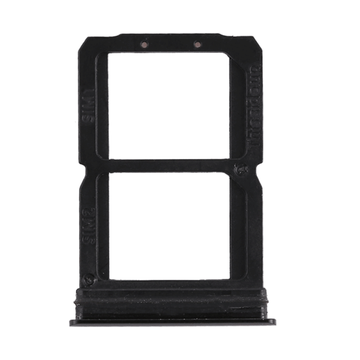 Dual SIM Tray for OnePlus 6 - Color: Black