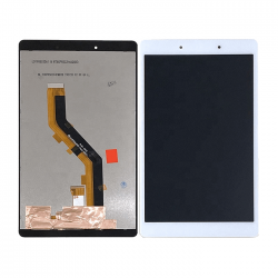 OEM Οθόνη LCD με Μηχανισμό Αφής για Samsung Galaxy Tab A 8.0" T290/T295 - Χρώμα: Λευκό