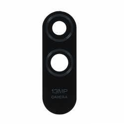 Τζαμάκι κάμερας (camera lens) για Xiaomi Redmi 9A - Χρώμα: Μαύρο