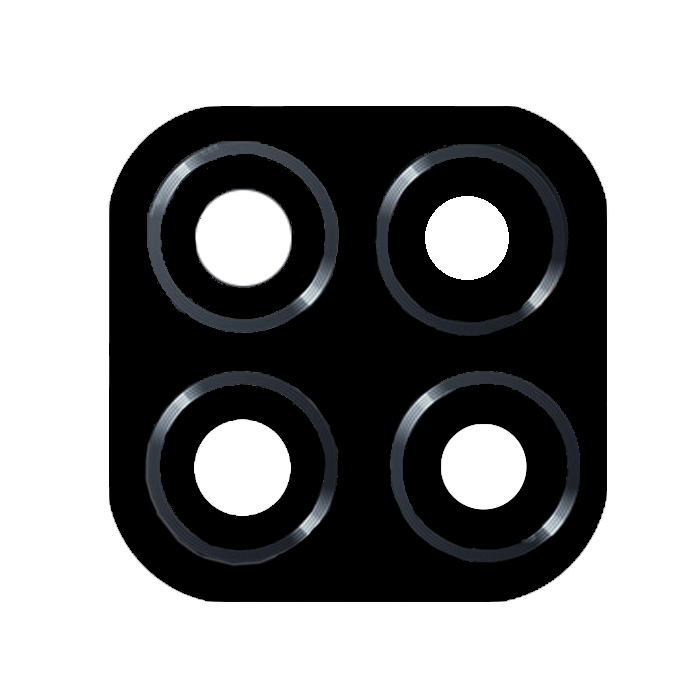 Camera Lens for Xiaomi Redmi 9C - Color: Black