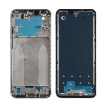 Front Frame LCD for Xiaomi Redmi note 8 - Color: Silver