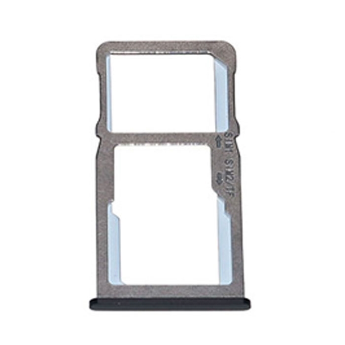 Dual Sim and SD Tray for Meizu Note 6 - Color: Black