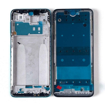 Front Frame LCD for Xiaomi Redmi Note 9S - Color: Blue