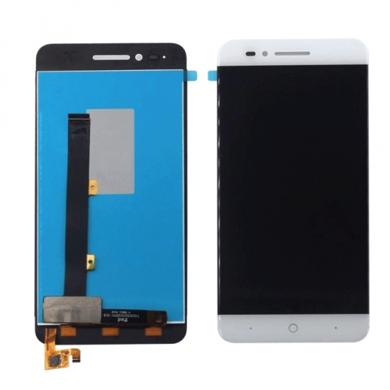 Οθόνη LCD με Μηχανισμό Αφής για ZTE Blade A610/Voyage 4 - Χρώμα: Λευκό Οθόνη LCD με Μηχανισμό Αφής για ZTE Blade A610/Voyage 4 - Χρώμα: Λευκό