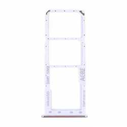 Υποδοχή Κάρτας Dual SIM και SD (SIM Tray) για Samsung Galaxy A32 SM-A325F - Χρώμα: Μώβ