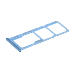 Υποδοχή Κάρτας Dual SIM και SD (SIM Tray) για Samsung Galaxy A32 SM-A325F - Color: Μπλέ
