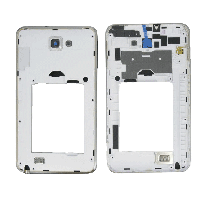 Middle Frame for Samsung Galaxy Note 1 N7000 - Color: White