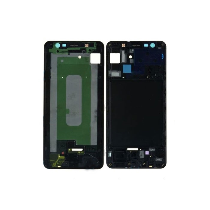 Original Front LCD Frame for Samsung Galaxy A7 2018 A750 GH98-43588A - Colour: Black