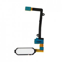 Καλωδιοταινία Κεντρικού Κουμπιού / Home Button Flex για Samsung Galaxy S6 G920f - Χρώμα: Λευκό