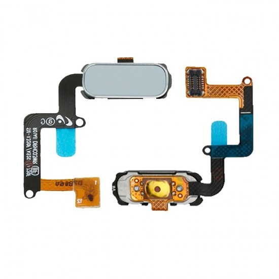 Καλωδιοταινία Κεντρικού Κουμπιού / Home Button Flex για Samsung Galaxy A5 2017 A520F- Χρώμα: Λευκό