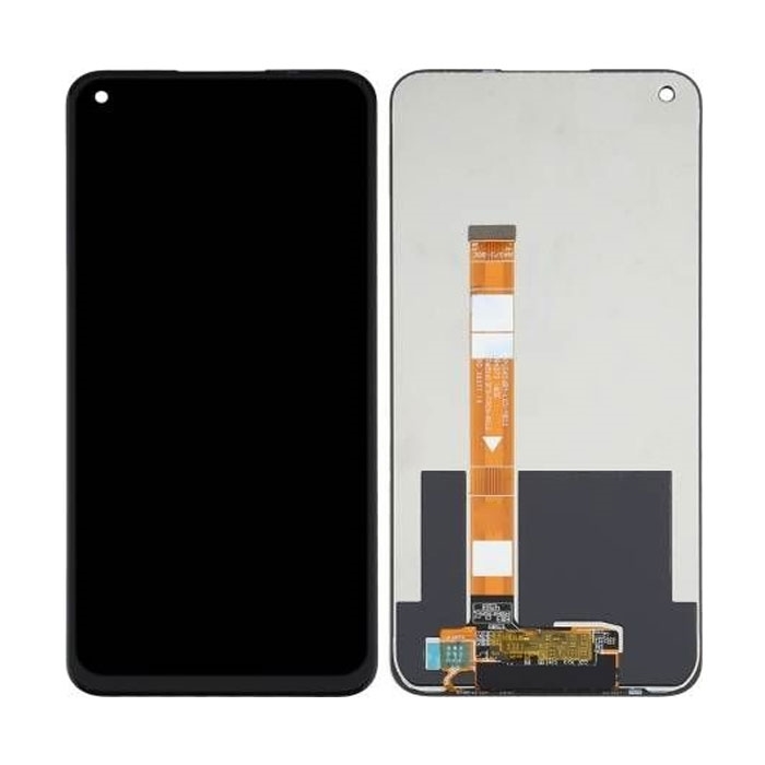 LCD Complete for Realme 7i - Color: Black